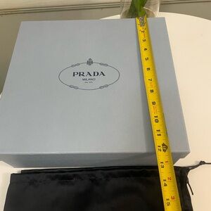 Prada empty box  dust bags.  And cartier  glasd box
